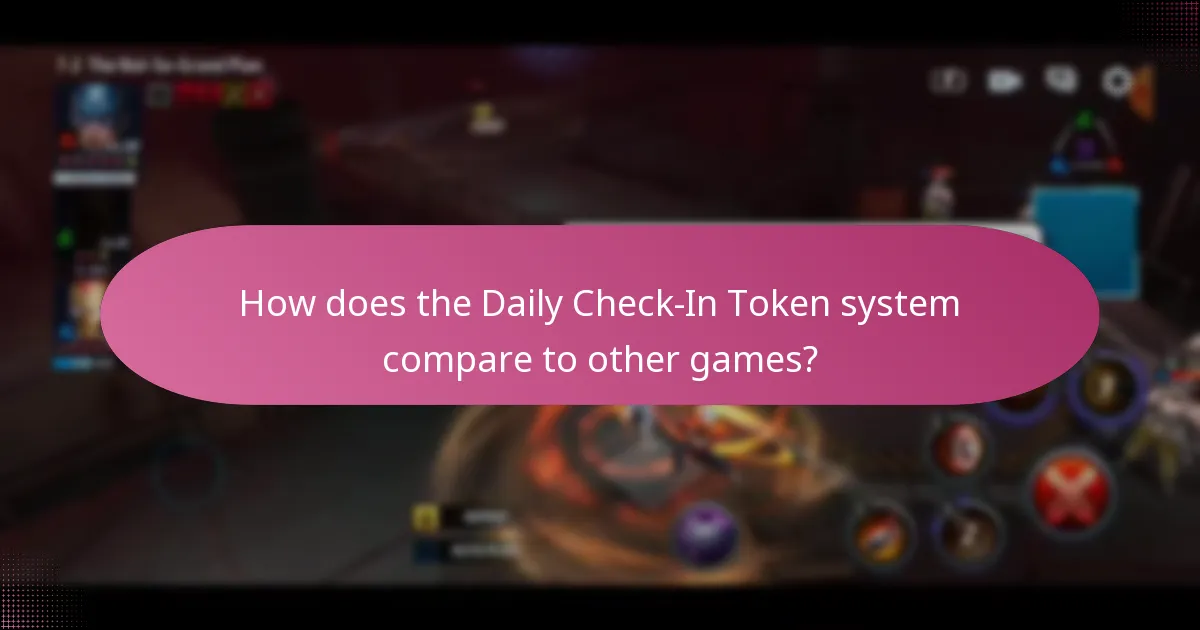 How does the Daily Check-In Token system compare to other games?